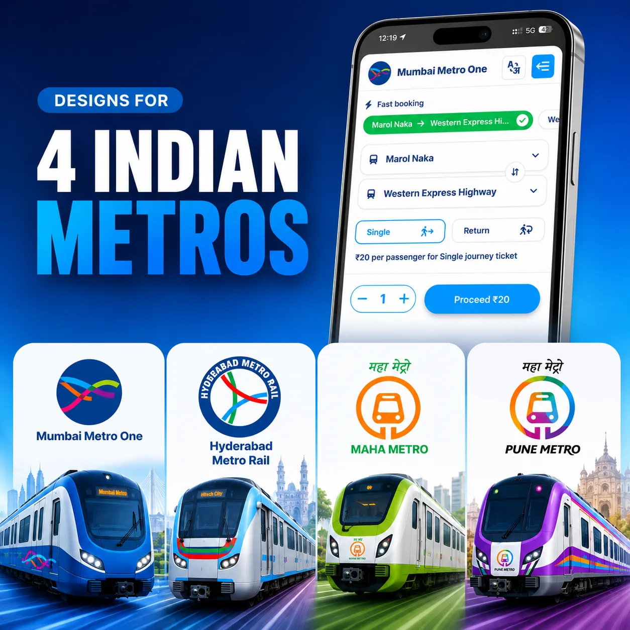 Metro eTicketing on WhatsApp preview